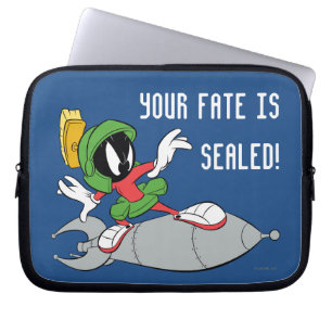 Protection Pour Ordinateur Portable MARVIN MARTIAN™ Riding Rocket