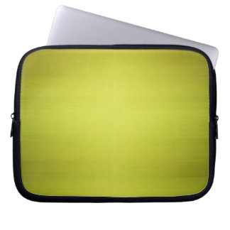 Protection Pour Ordinateur Portable Métal brossé vert