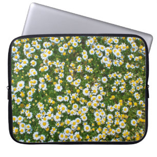 Protection Pour Ordinateur Portable Mignonnes Marguerites Drôle Jolies Fleurs Nature F