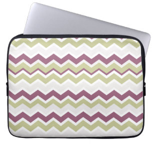 Protection Pour Ordinateur Portable Monogramme Chevron Brick