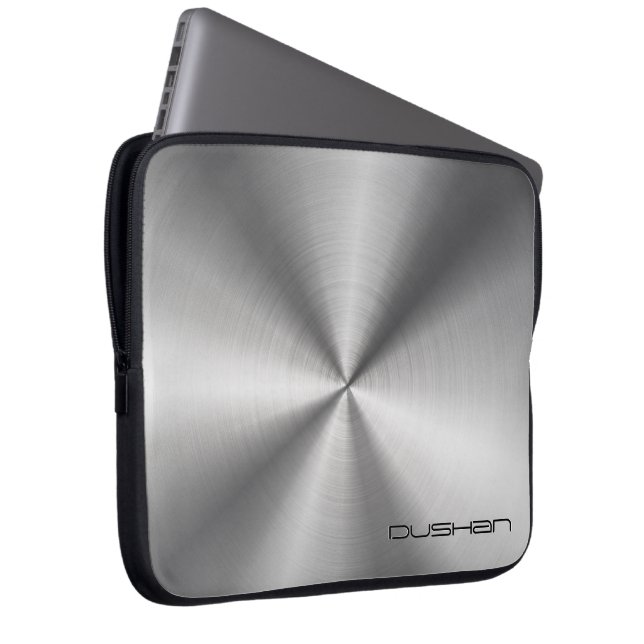 Protection Pour Ordinateur Portable Monogramme Inoxydable (Devant droit)