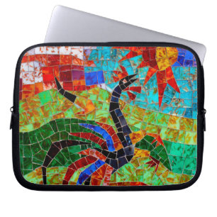 Protection Pour Ordinateur Portable Mosaïque de coq - Murano Italie