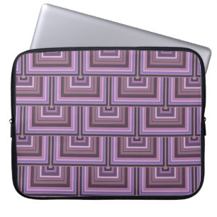 Protection Pour Ordinateur Portable Motif carré rayures