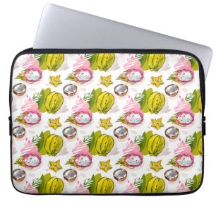 Protection Pour Ordinateur Portable Motif de fruit texturisé par carte blanche