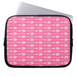 Protection Pour Ordinateur Portable Motif Flèches roses chaudes