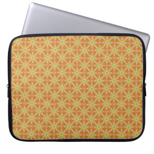Protection Pour Ordinateur Portable Motif Fleur Rouille Rouge, Vert, Manche Ordinateur
