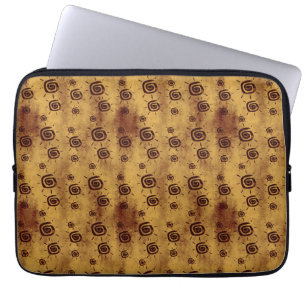Protection Pour Ordinateur Portable Motif jaune sale de Sun