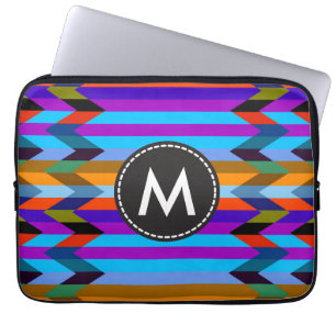 Protection Pour Ordinateur Portable Motif tendance Chevron Stripes #18