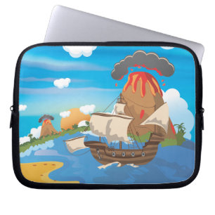 Protection Pour Ordinateur Portable Navire pirate