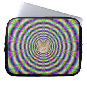 Protection Pour Ordinateur Portable Neon Pulse Portable Sleeve + chat