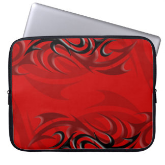 Protection Pour Ordinateur Portable Noir sur la douille rouge d'ordinateur portable de