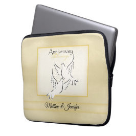 Protection Pour Ordinateur Portable Nom personnalisé, Bénédiction pour l'anniversaire 
