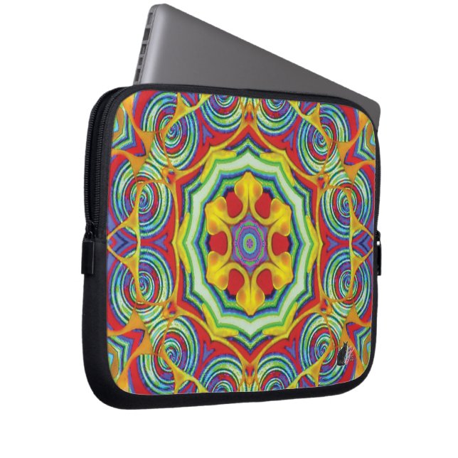 Protection Pour Ordinateur Portable Noodles Kaleidoscope Portable (Devant droit)