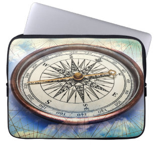 Protection Pour Ordinateur Portable Nuages de boussole