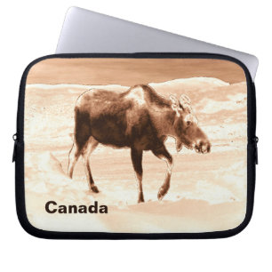Protection Pour Ordinateur Portable Oie au chocolat au lait