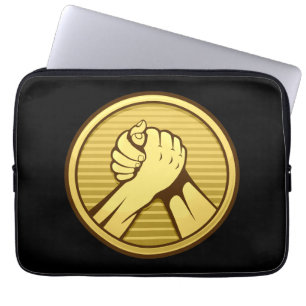 Protection Pour Ordinateur Portable Or pauvre