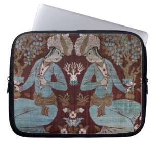 Protection Pour Ordinateur Portable Panneau de style d'Isphahan, Persan, XVIIème