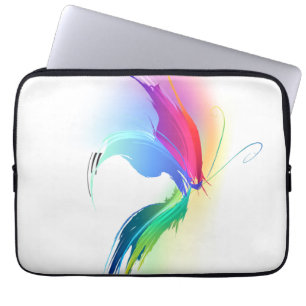 Protection Pour Ordinateur Portable Papillon de peinture Abstrait