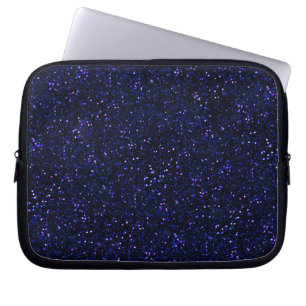 Protection Pour Ordinateur Portable Parties scintillant de minuit Indigo Blue Starry