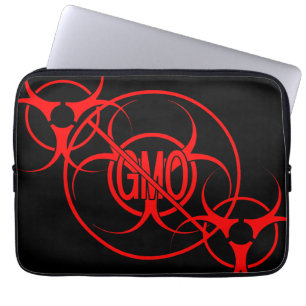 Protection Pour Ordinateur Portable Pas de Coque d'ordinateur portable OGM Biodanger O