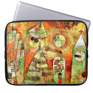 Protection Pour Ordinateur Portable Paul Klee art : Heure fatidique, célèbre peintur