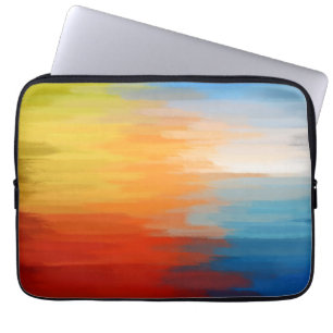 Protection Pour Ordinateur Portable Peinture Abstraite   Art Abstrait coloré 18