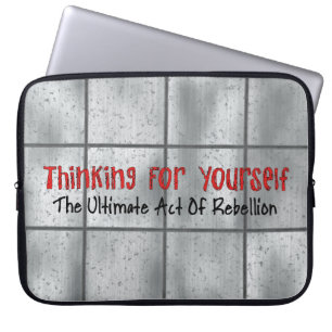 Protection Pour Ordinateur Portable Pensée pour vous-même