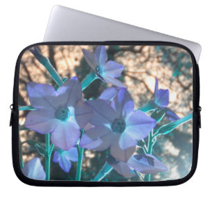 Protection Pour Ordinateur Portable Périwinkle Nicotiana Laptap Sleeve