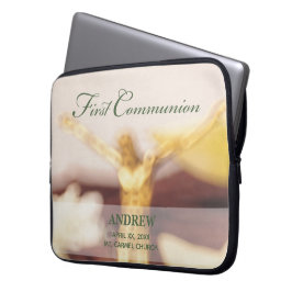 Protection Pour Ordinateur Portable Personnaliser, Première communion Félicitations