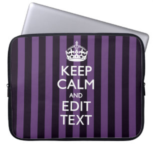 Protection Pour Ordinateur Portable Personnalisez-le Conserver le calme de votre texte