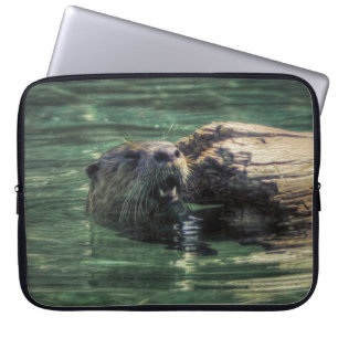 Protection Pour Ordinateur Portable Photo animalière de River Otter Animal-lover
