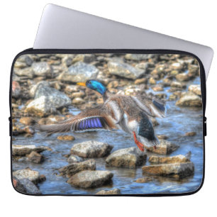 Protection Pour Ordinateur Portable Photo de la faune de Mallard Duck pour les amateur