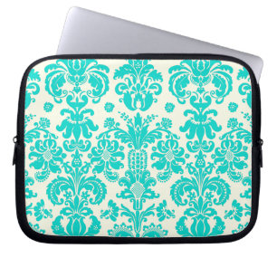 Protection Pour Ordinateur Portable PixDezines Isabella Damask/DO-IT-YOURSELF couleur