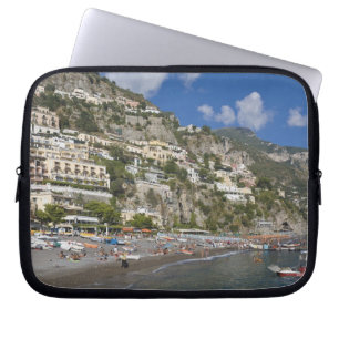 Protection Pour Ordinateur Portable Plage de Positano, Campanie, Italie