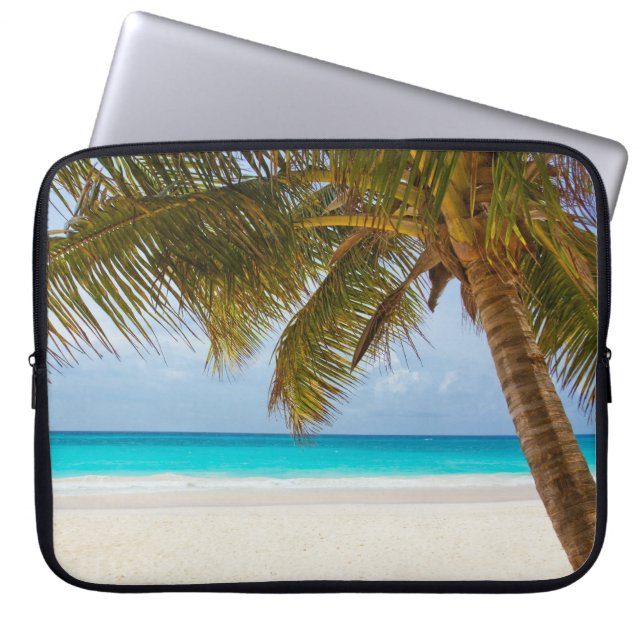 Protection Pour Ordinateur Portable Plage du Paradis tropical (Devant)