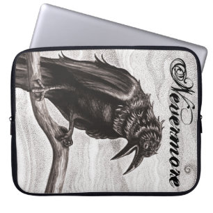 Protection Pour Ordinateur Portable Plus jamais Raven dans la douille de brume