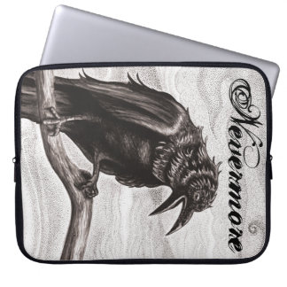 Protection Pour Ordinateur Portable Plus jamais Raven dans la douille de brume