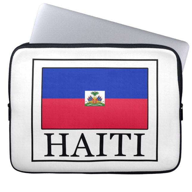 Protection Pour Ordinateur Portable Pochette d'ordinateur Haïti (Devant)