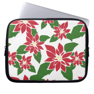 Protection Pour Ordinateur Portable Poinsettia