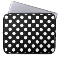 Pois blancs sur noir