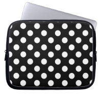 Pois blancs sur noir