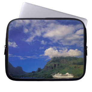 Protection Pour Ordinateur Portable Polynésie française, Moorea. Baie de Cooks. Navire