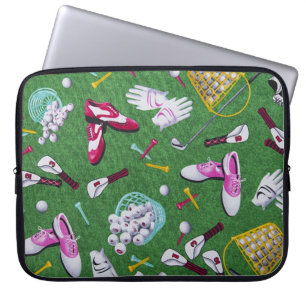 Protection Pour Ordinateur Portable Portable Motif Girl Golf