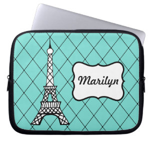 Protection Pour Ordinateur Portable Portable Tour Eiffel personnalisé