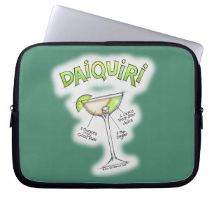 PROTECTION POUR ORDINATEUR PORTABLE RECETTE DE DAIQUIRI COCKTAIL ART
