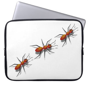 Protection Pour Ordinateur Portable Red Ants Crawling Sur Votre