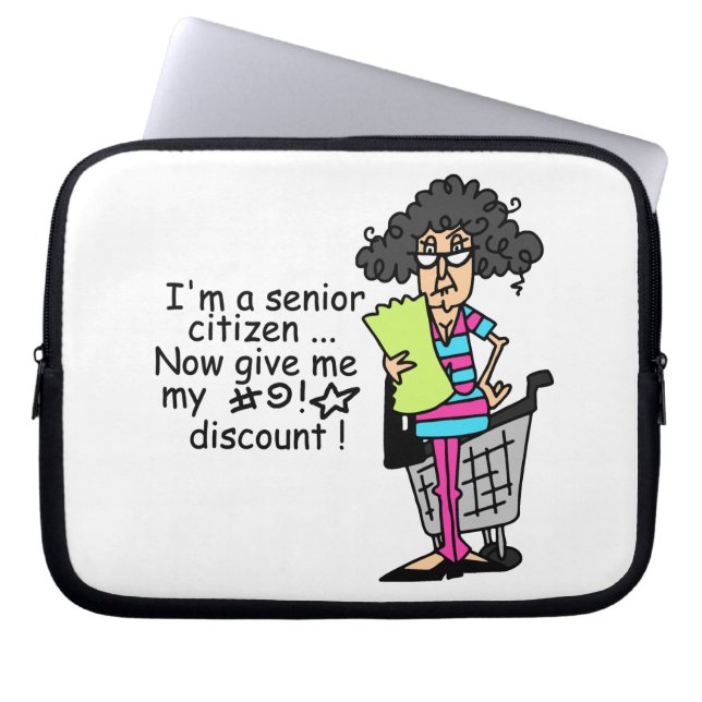 Protection Pour Ordinateur Portable Remise aux seniors (Devant)