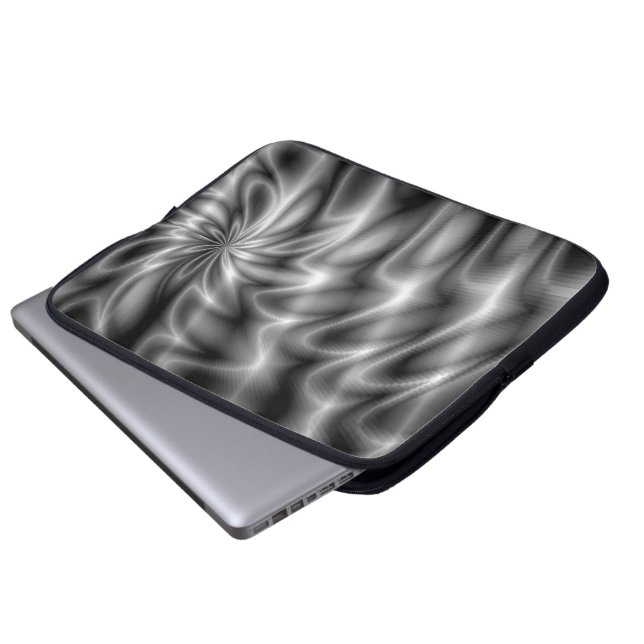 Protection Pour Ordinateur Portable Remous argenté (Devant bas)