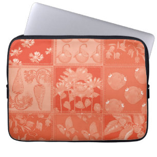 Protection Pour Ordinateur Portable renard et papillon