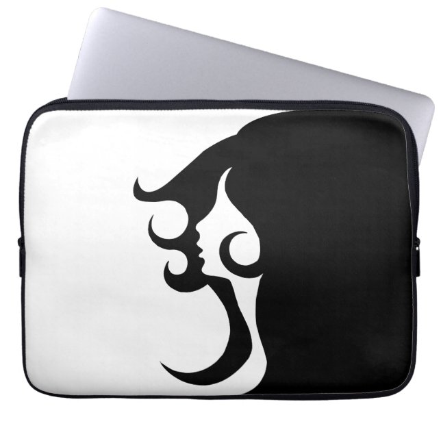Protection Pour Ordinateur Portable Retro Mod Woman (Devant)